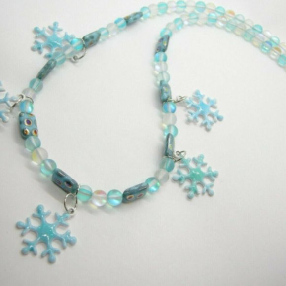 FROZEN Winter Wonderland Christmas Necklace for Woman,Necklace for Christmas - Picture 7 of 7